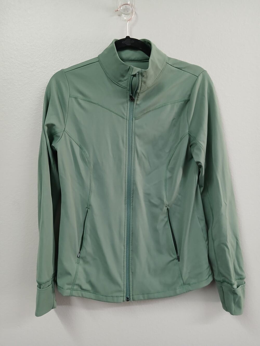 We Wander FlexStretch Full-Zip Running Track Jacket. Size small